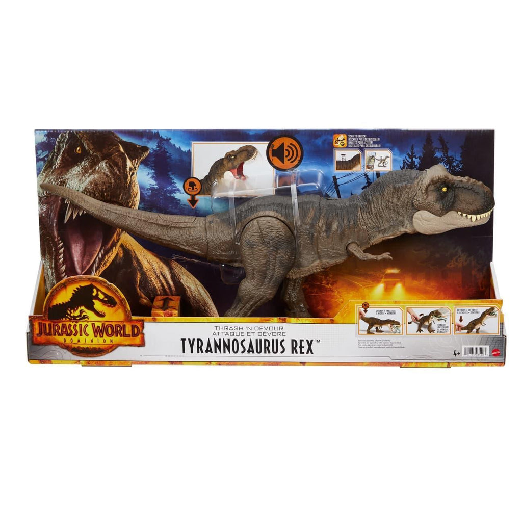 Jurassic World Thrash 'N Devour Tyrannosaurus Rex Action Figure - TOYBOX Toy Shop