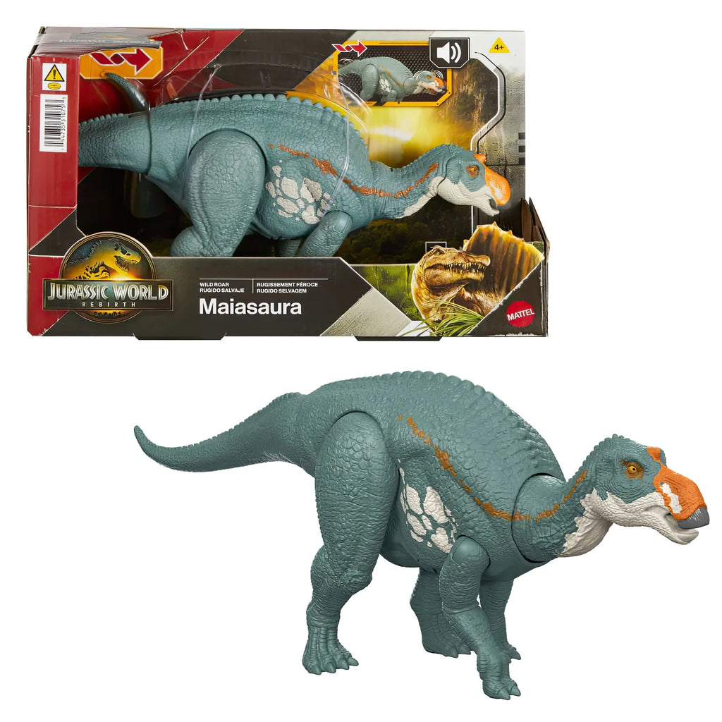 Jurassic World Wild Roar Maiasaura Dinosaur Toy