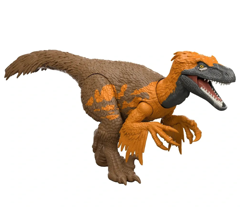 Jurassic World Wild Roar Utahraptor Dinosaur Action Figure