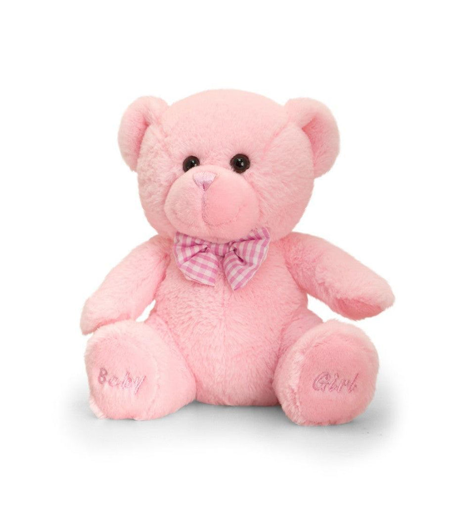 Keel Toys Keeleco Baby Girl Bear 35cm - TOYBOX Toy Shop