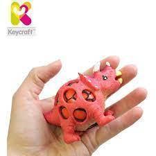 Keycraft Squeezy Anti Stress Mesh Dinosaurs - Assortment - TOYBOX Toy Shop