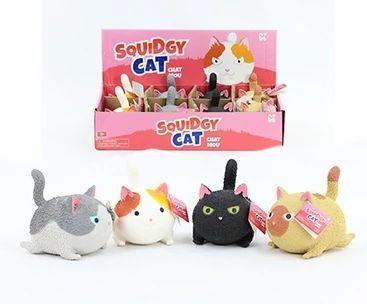 Keycraft Squidgy Cat Fidget Toy - Assorted - TOYBOX Toy Shop