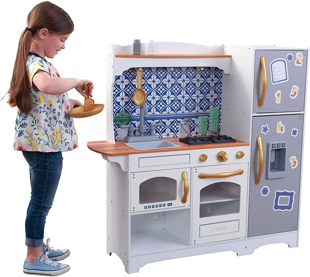 KidKraft 53448 Mosaic Magnetic Play Kitchen - TOYBOX Toy Shop