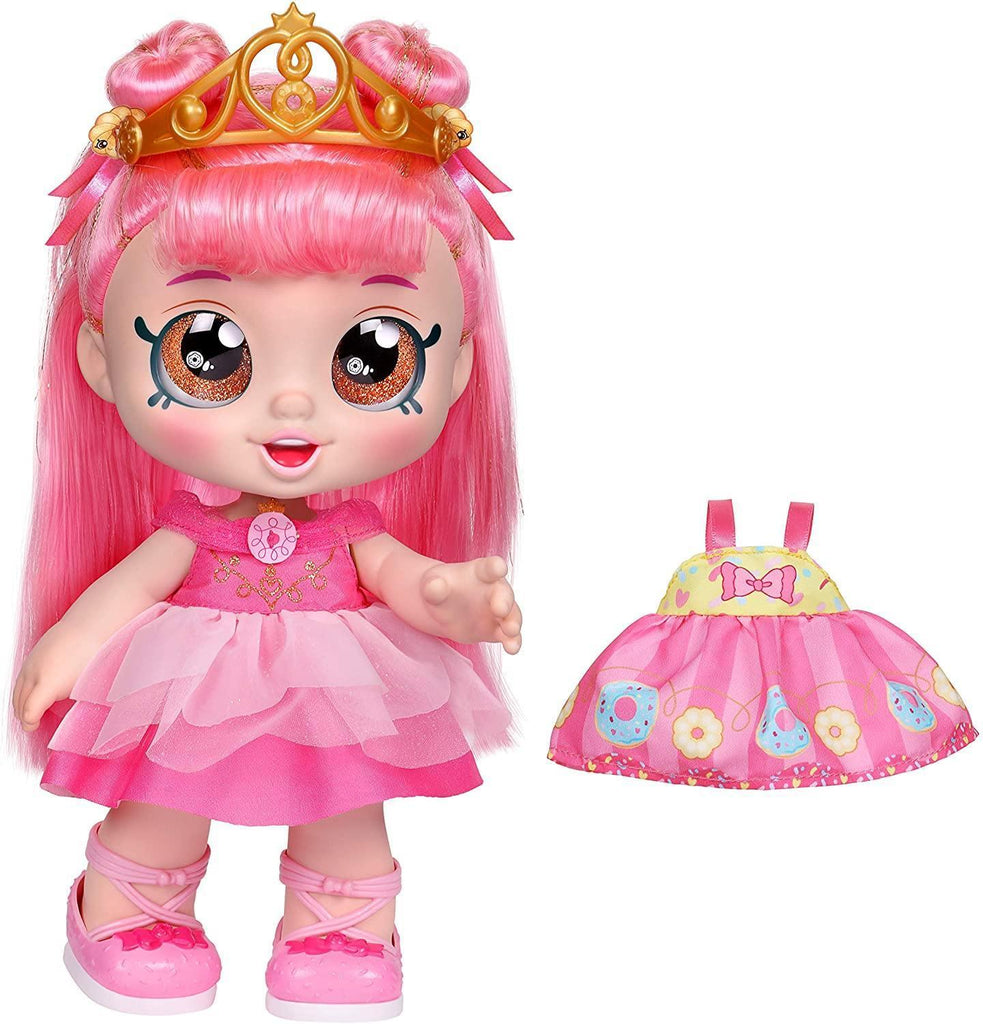Kindi Kids 25cm Toddler Doll - Donatina Princess Dress Up - TOYBOX Toy Shop