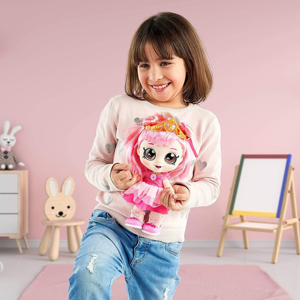 Kindi Kids 25cm Toddler Doll - Donatina Princess Dress Up - TOYBOX