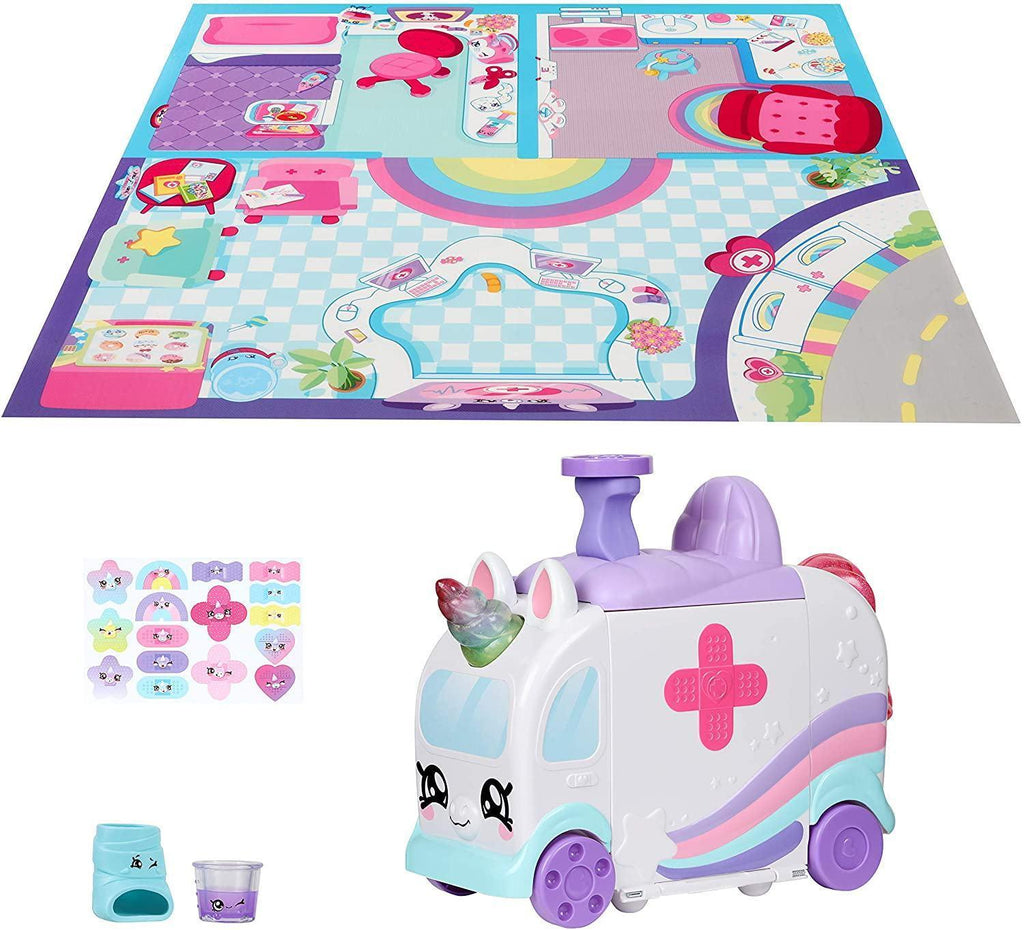 Kindi Kids Hospital Corner Unicorn Ambulance Playset - TOYBOX Toy Shop