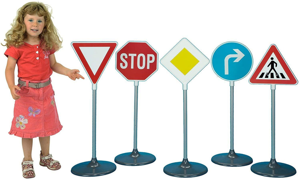 Klein 5-Piece Traffic Signs - TOYBOX