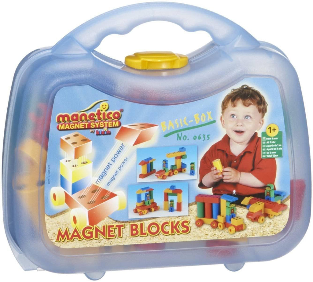 Klein 635 Magnetic Blocks, Case with 25 Pieces blocks - TOYBOX Toy Shop