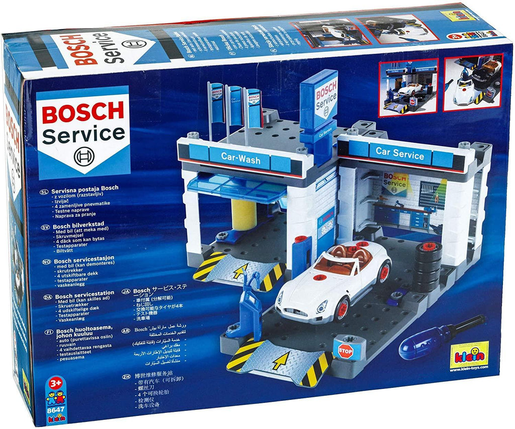Klein 8647 Bosch Car Service Station - TOYBOX Toy Shop