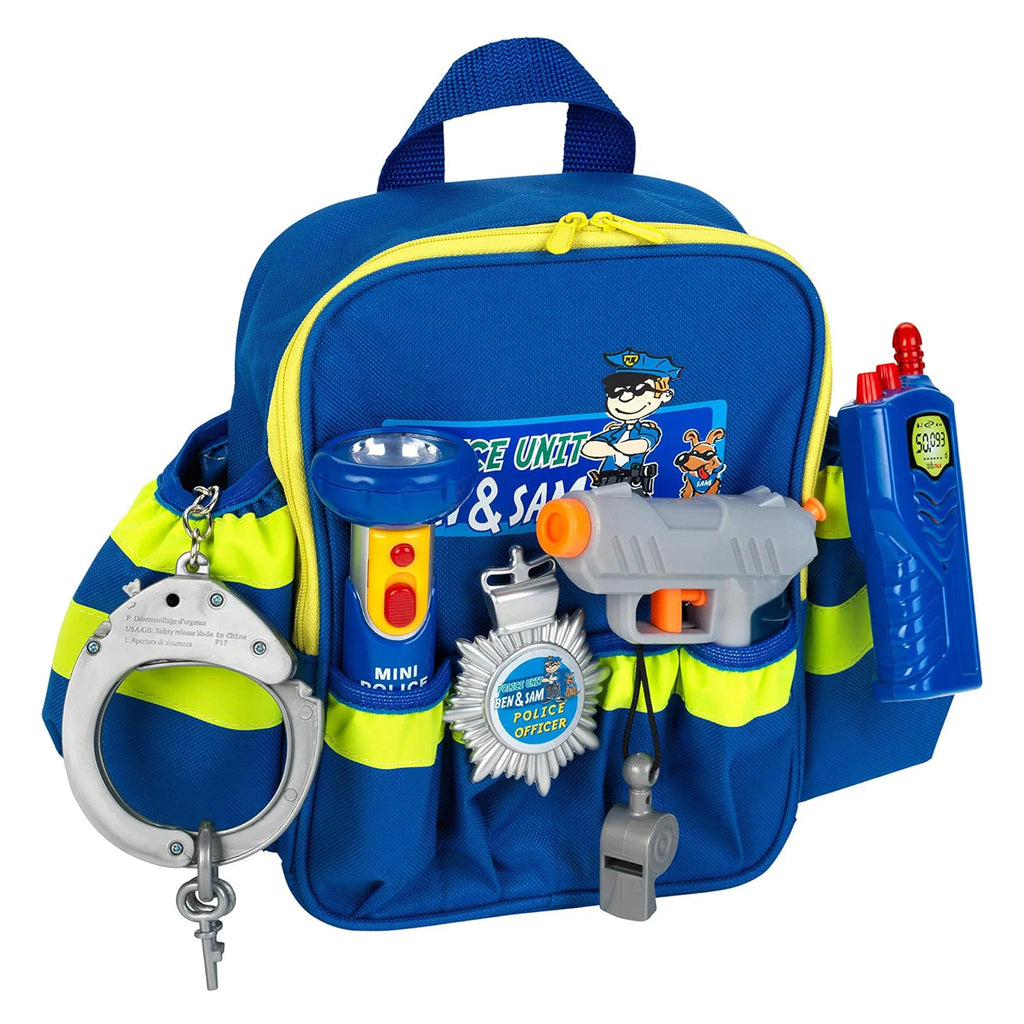Klein 8802 Police Unit Ben & Sam Backpack - TOYBOX Toy Shop