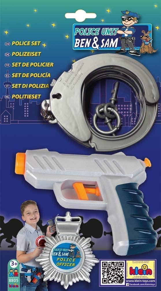 Klein 8805 Police Unit Ben & Sam Set with 3 Pieces - TOYBOX Toy Shop