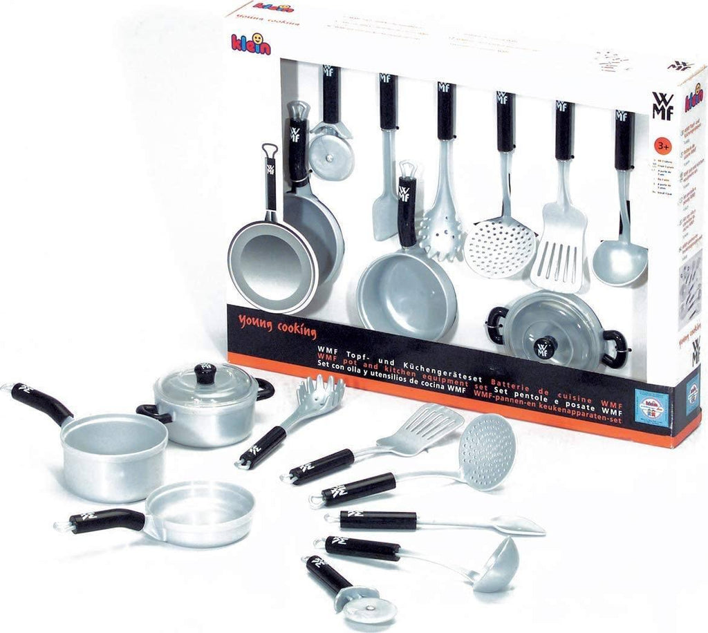 KLEIN 9428 WMF pot and kitchen equipment set - TOYBOX Toy Shop