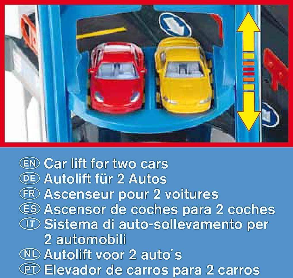 Klein Bosch 2813 Car Service Multi-Storey Car Park with 5 parking levels - TOYBOX Toy Shop