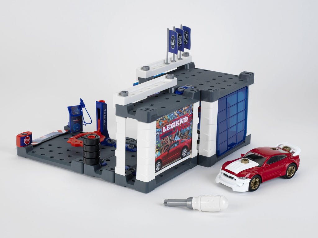 Klein Ford Mustang Service Station - TOYBOX Toy Shop
