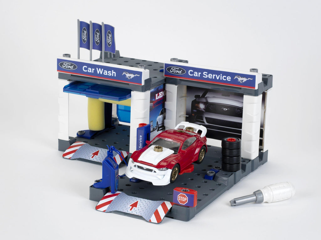 Klein Ford Mustang Service Station - TOYBOX Toy Shop