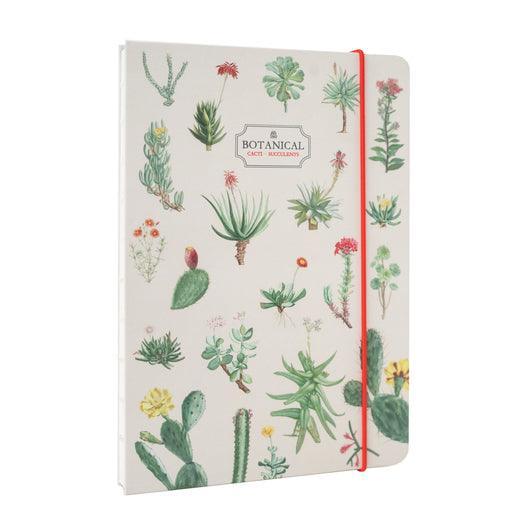 Kokonote Botanical Cacti And Succulents A5 Handcrafted Notebook - TOYBOX Toy Shop