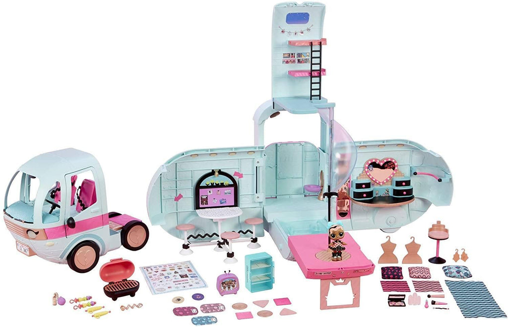 L.O.L. Surprise! 2-in-1 Glamper Fashion Camper with 55+ Surprises - TOYBOX Toy Shop
