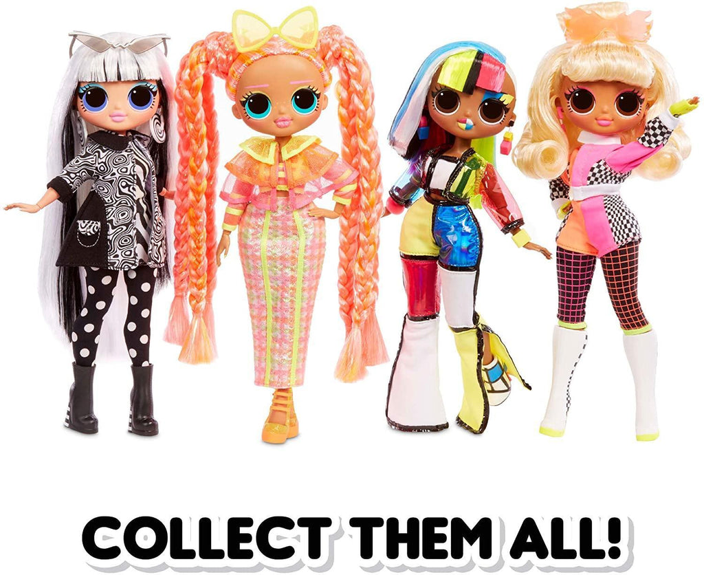 L.O.L. Surprise! 565161 L.O.L O.M.G. Lights Speedster Fashion Doll with 15 Surprises - TOYBOX Toy Shop