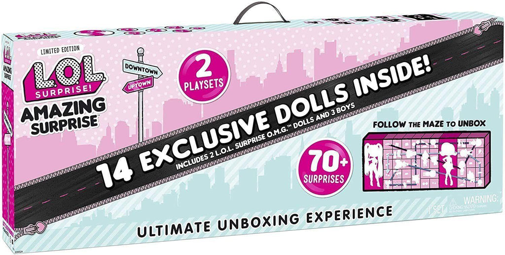 L.O.L. Surprise! Amazing Surprise with 14 Dolls, 70+ Surprises - TOYBOX