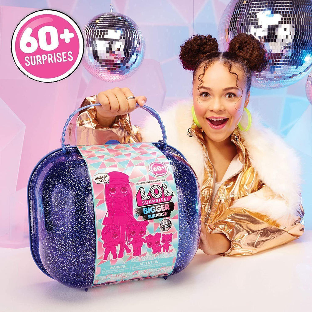 L.O.L. Surprise! Bigger Surprise Winter Disco with Exclusive O.M.G. Doll - TOYBOX Toy Shop