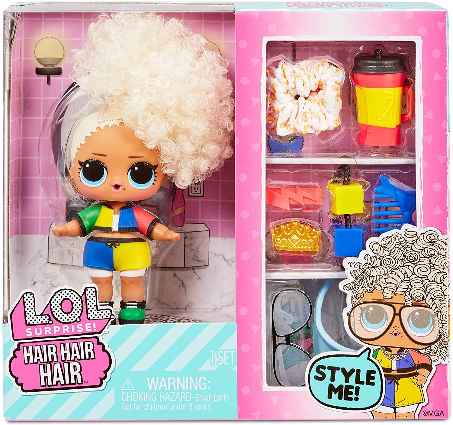 Surprise! Hair Hair Hair Dolls with 10 Surprises – TOYBOX