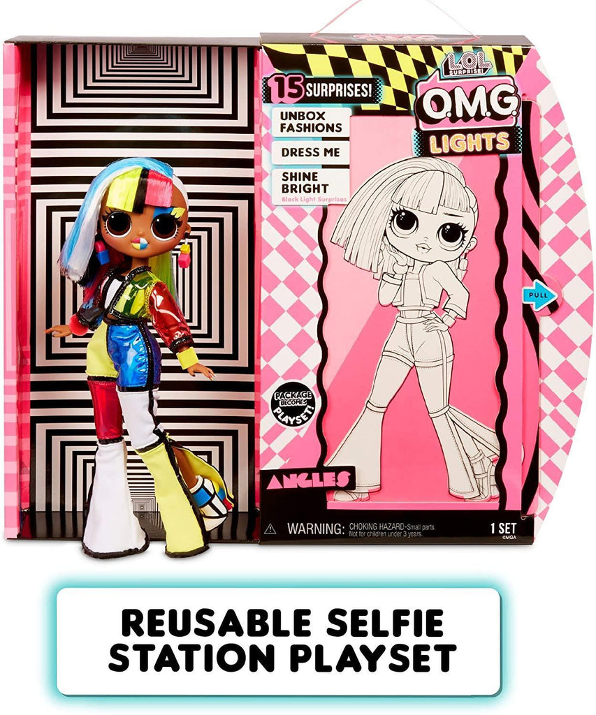 L.O.L. Surprise! O.M.G. Lights Angles Fashion Doll with 15 Surprises - TOYBOX Toy Shop