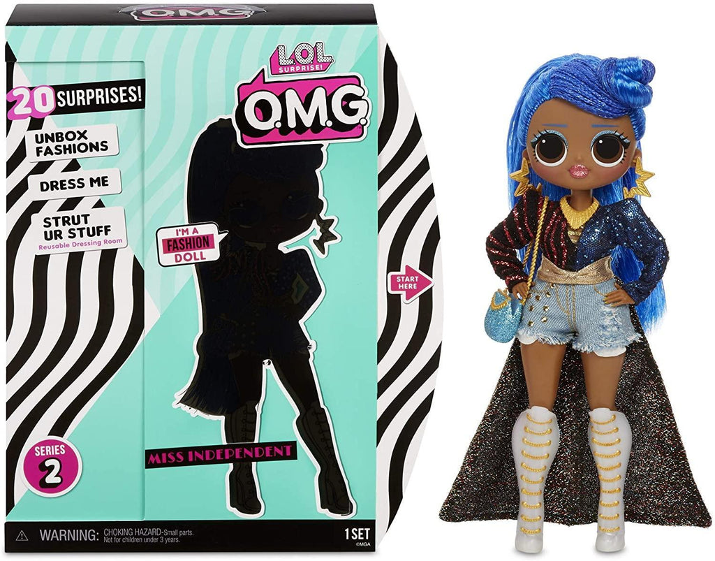 L.O.L. Surprise! O.M.G. Miss Independent Fashion Doll with 20 Surprises - TOYBOX Toy Shop