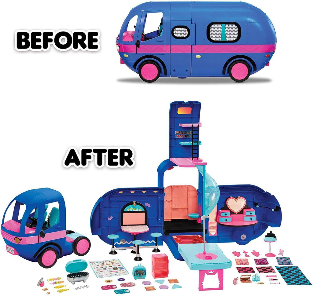 L.O.L. Surprise! OMG 4-in-1 Glamper Fashion Camper - With 55+ Surprises - TOYBOX Toy Shop