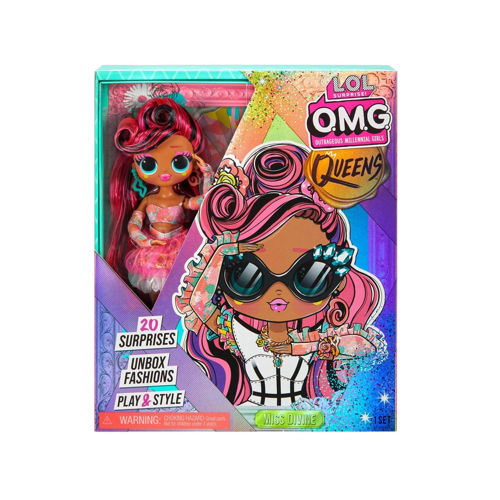 L.O.L Surprise! OMG Queens Miss Divine Fashion Doll with 20 Surprises - TOYBOX Toy Shop