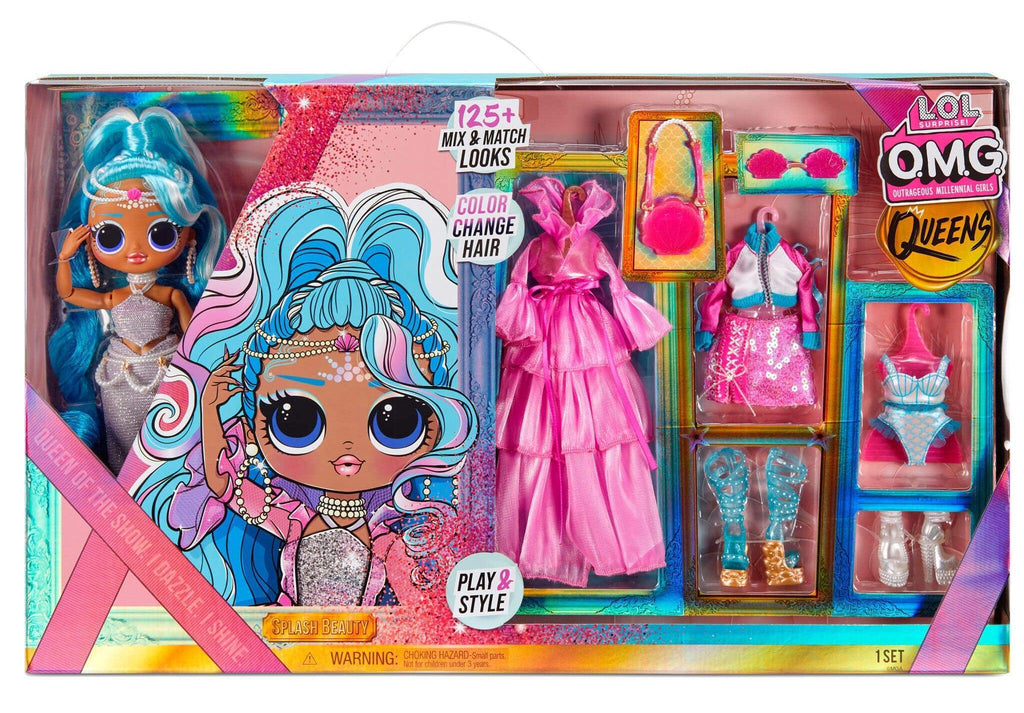 L.O.L Surprise! OMG Queens Splash Beauty Fashion Doll - TOYBOX Toy Shop