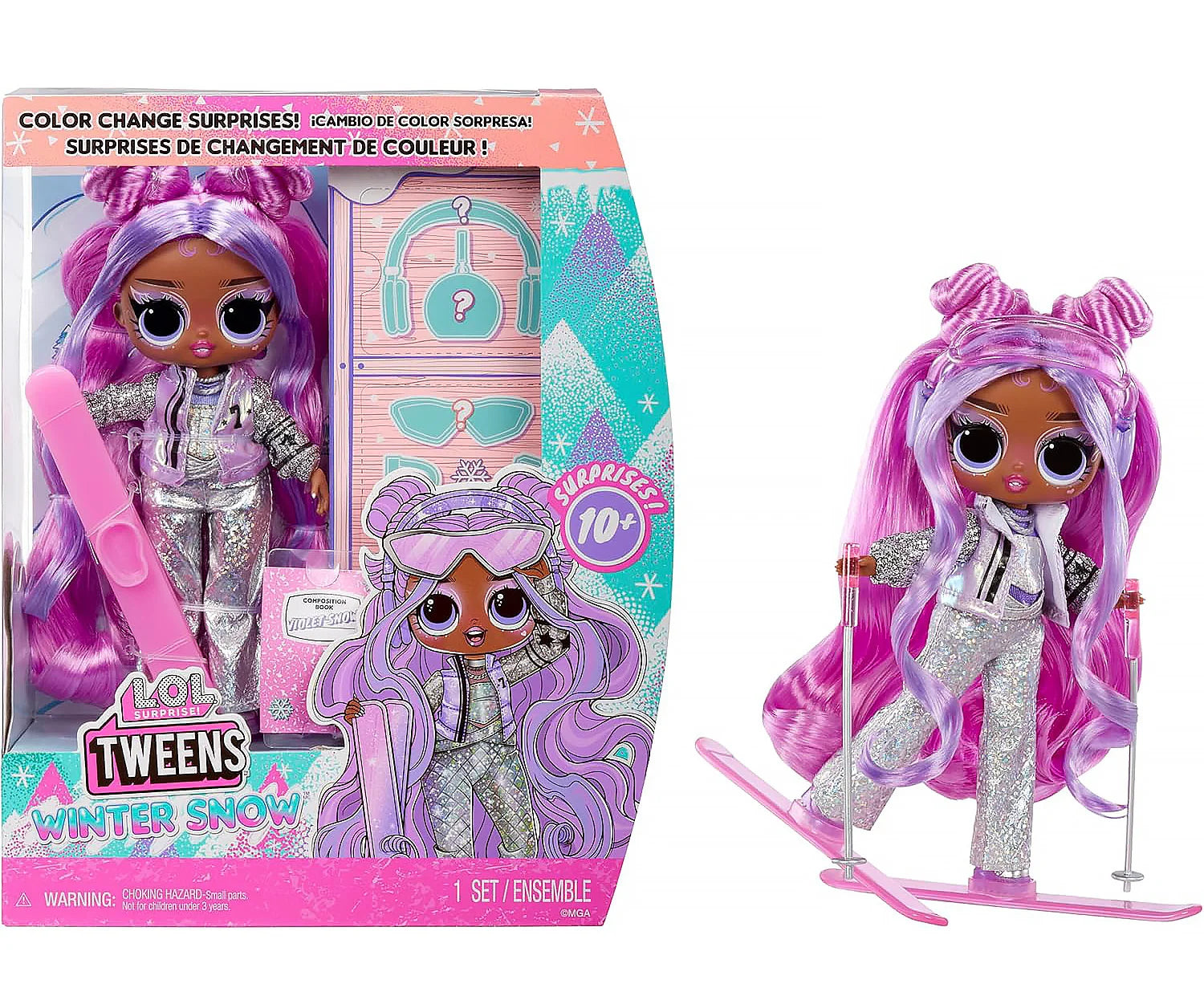 Surprise! Tweens Winter Snow Fashion Doll Violet – TOYBOX
