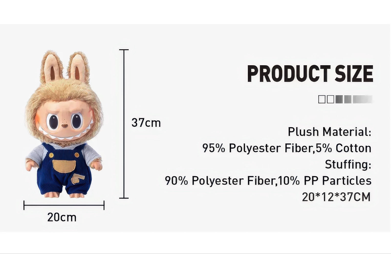 LABUBU Time To Chill-vinyl Plush Doll | Buy Online at ♥️ TOYBOX