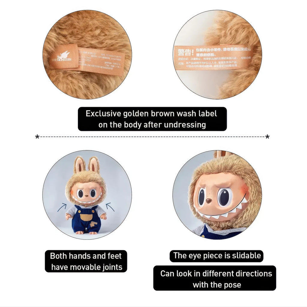 LABUBU Time To Chill-vinyl Plush Doll