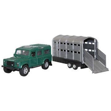 Land Rover & Livestock Trailer - TOYBOX Toy Shop