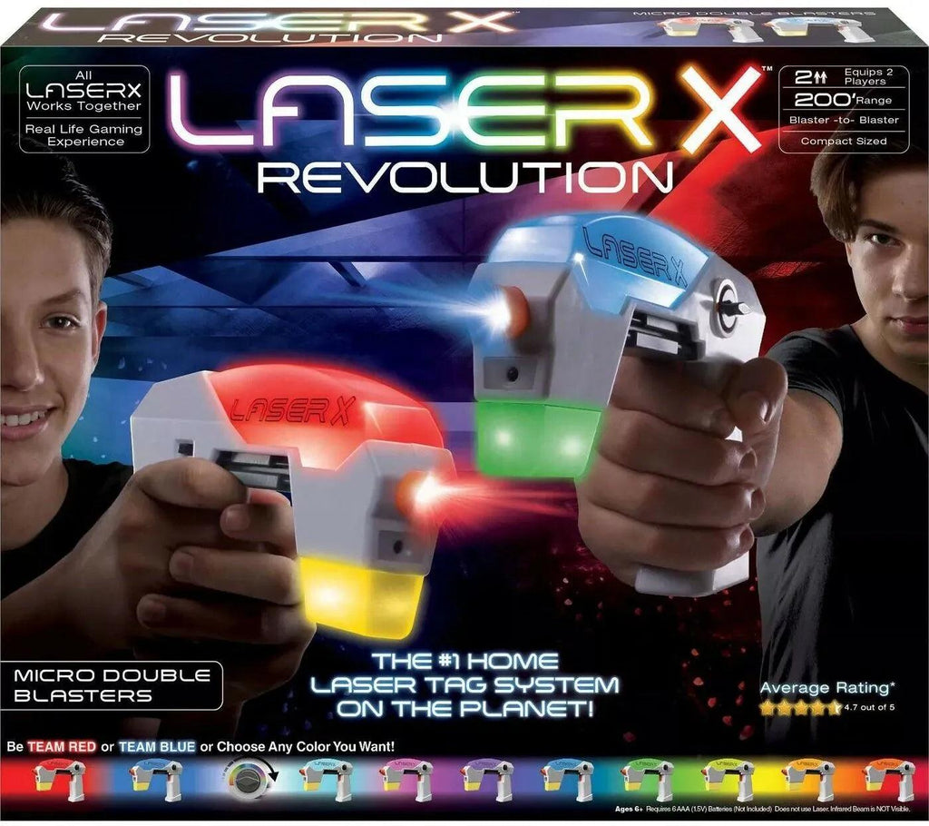 Laser X Revolution Micro Double Blasters - TOYBOX Toy Shop