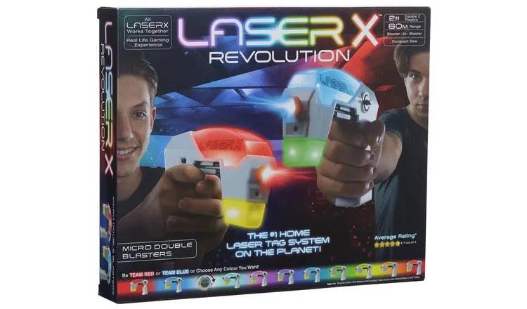 Laser X Revolution Micro Double Blasters - TOYBOX Toy Shop