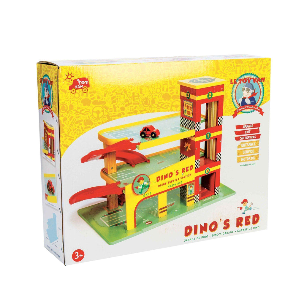 Le Toy Van Dino's Toy Garage - TOYBOX Toy Shop