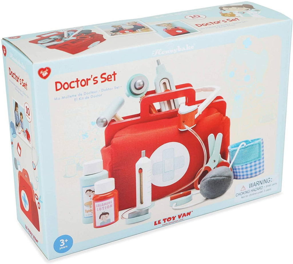 Le Toy Van Doctor's Medical Kit Playset - TOYBOX Toy Shop