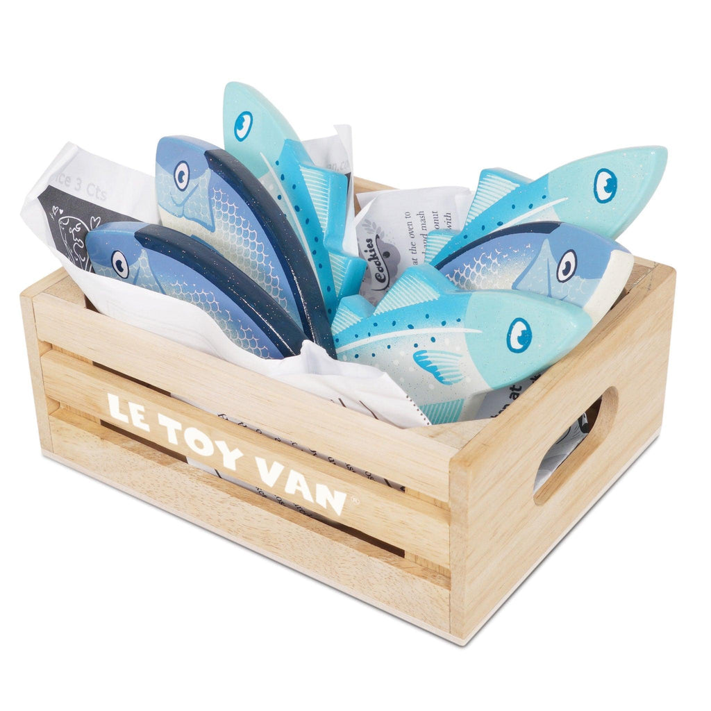 Le Toy Van Fresh Fish Crate - TOYBOX Toy Shop
