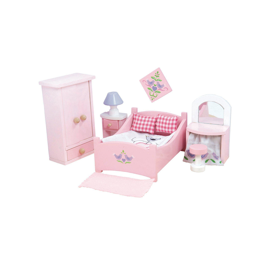 Le Toy Van SugarPlum Bedroom Furniture Playset - TOYBOX Toy Shop