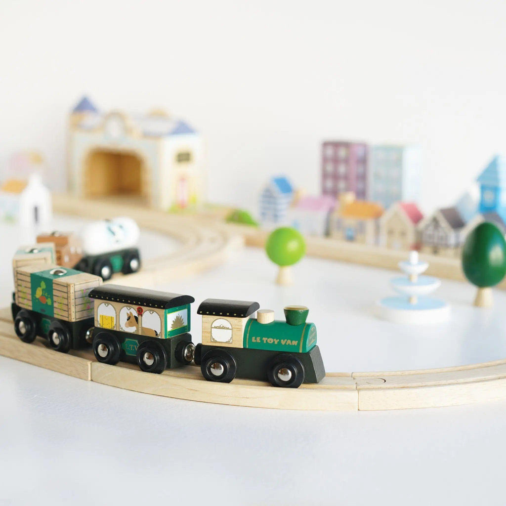 Le Toy Van TV700 Wooden Royal Express Train Set (180 pieces) - TOYBOX Toy Shop
