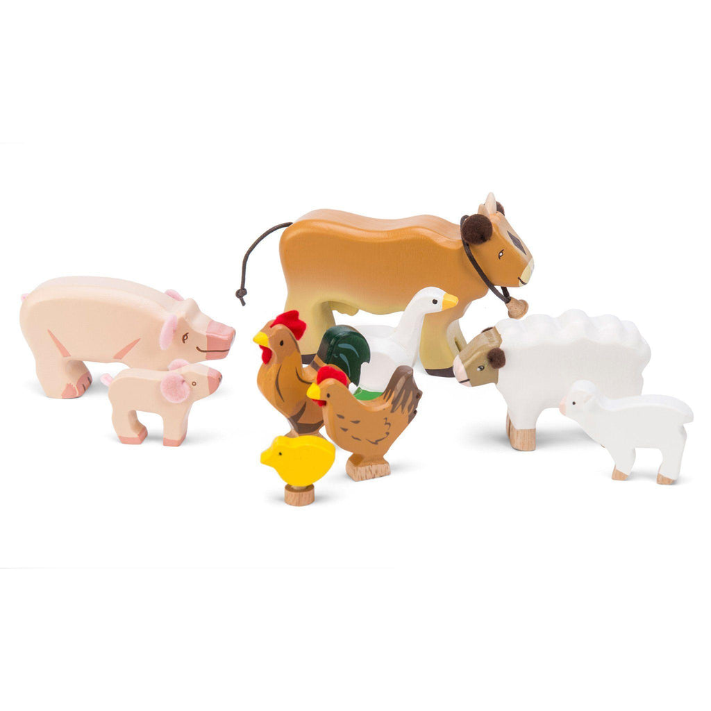 Le Toy Van TV890 Wooden Sunny Farm Animals - TOYBOX Toy Shop