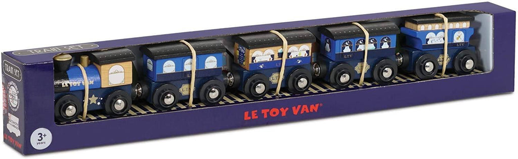 Le Toy Van Twilight Train Playset - Blue - TOYBOX Toy Shop