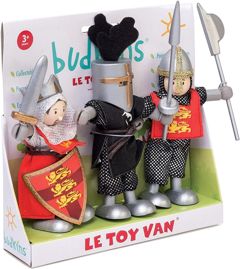 Le Toy Van Wooden Crusader Budkins Set - TOYBOX Toy Shop