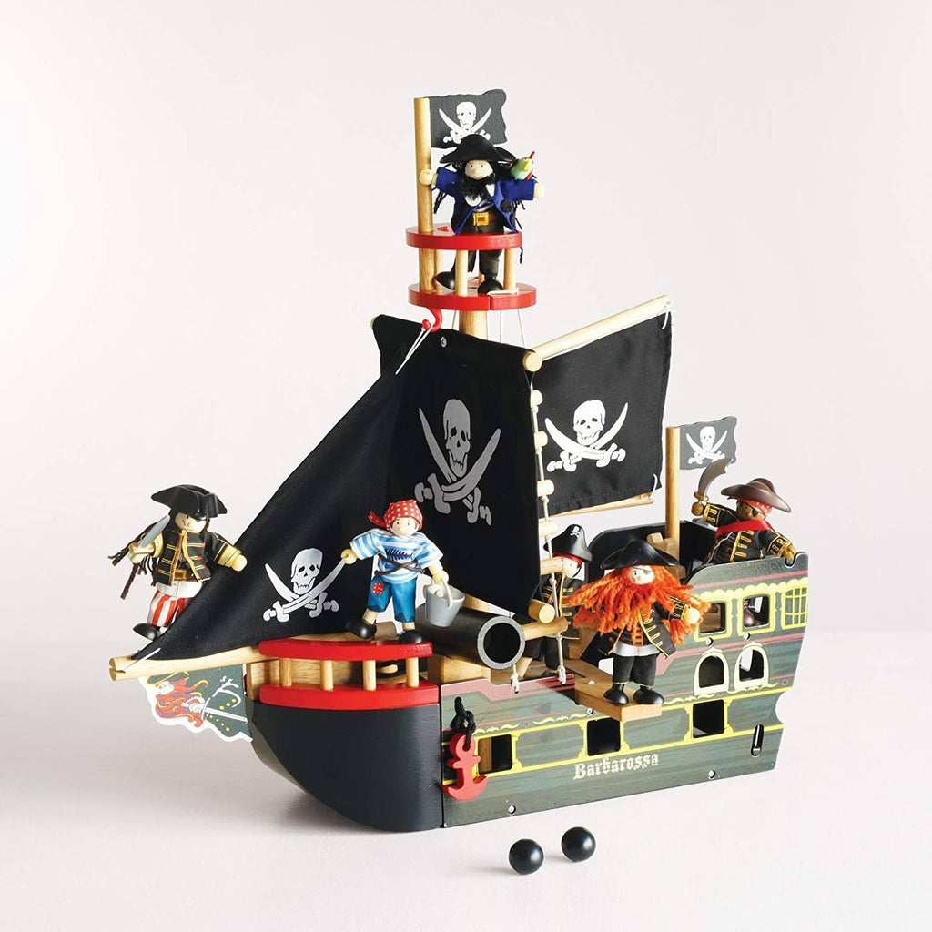 Le Toy Van Wooden Pirates Collection Budkins Gift Pack - TOYBOX Toy Shop
