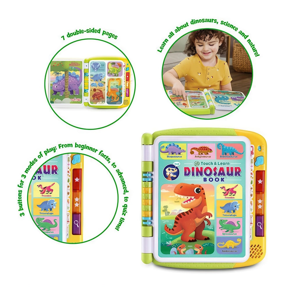 LeapFrog Big Touch & Learn Dinosaur Book - Dinosaur