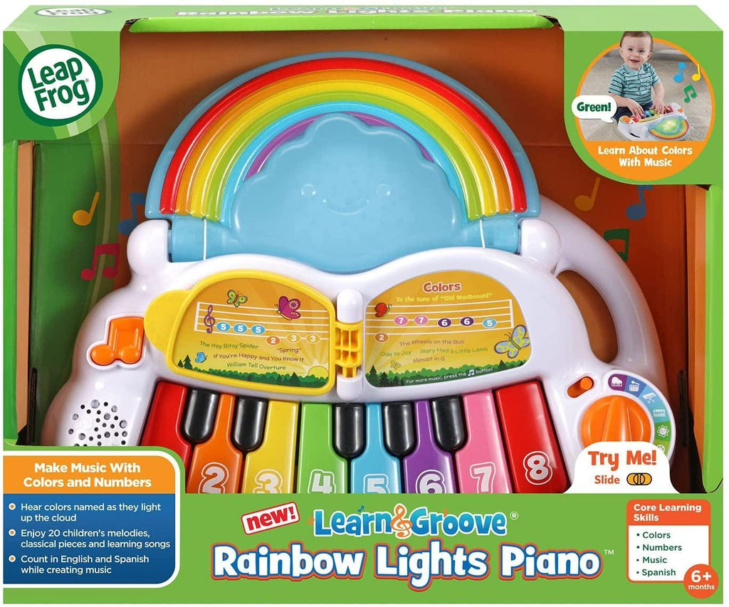 LeapFrog Learn & Groove Rainbow Lights Piano - TOYBOX Toy Shop