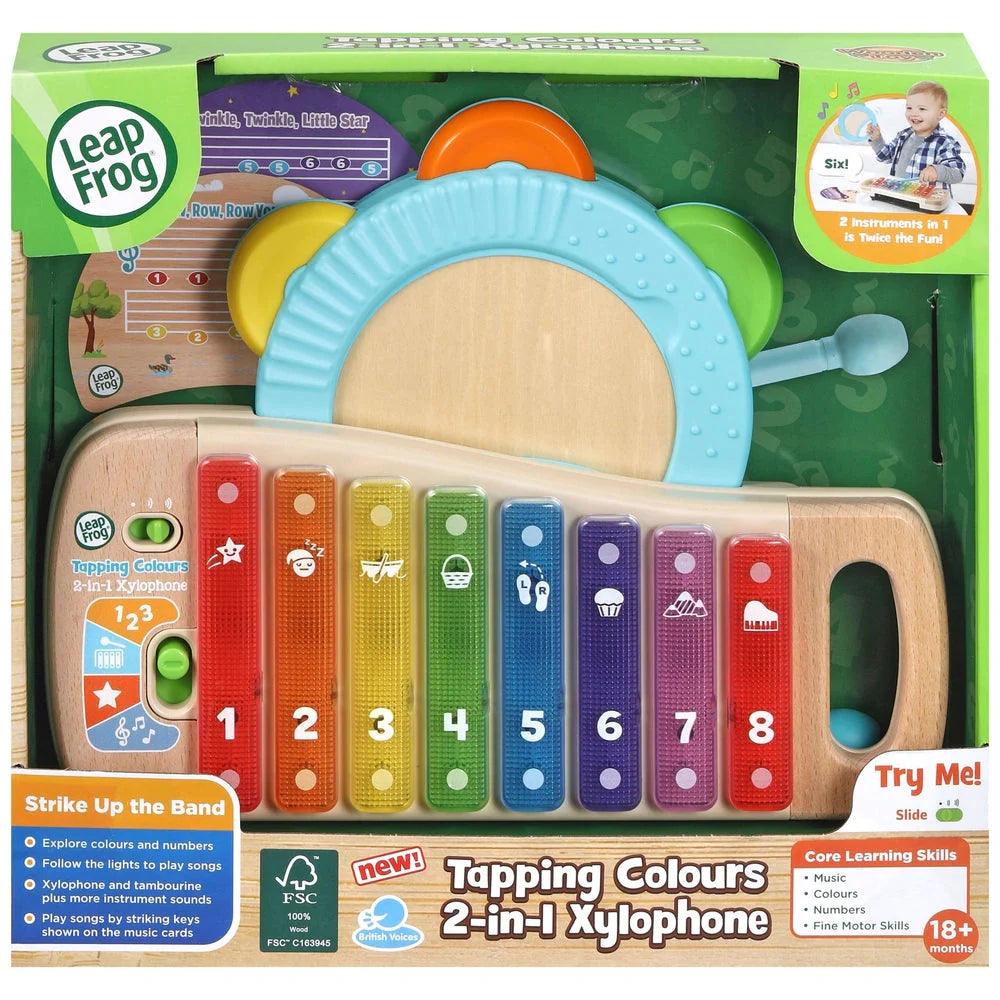 LeapFrog Tapping Colours 2-in-1 Xylophone - TOYBOX Toy Shop