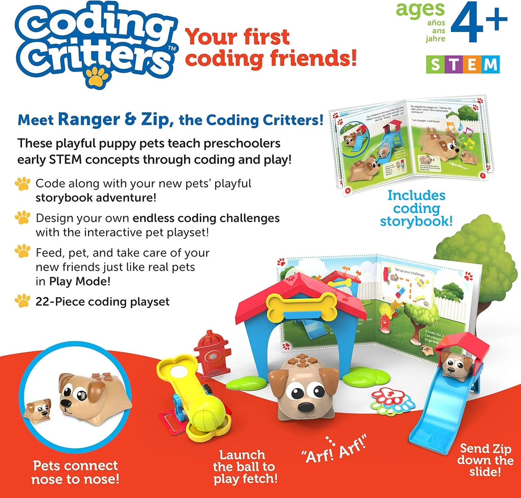 Learning Resources Coding Critters® Ranger & Zip - TOYBOX Toy Shop