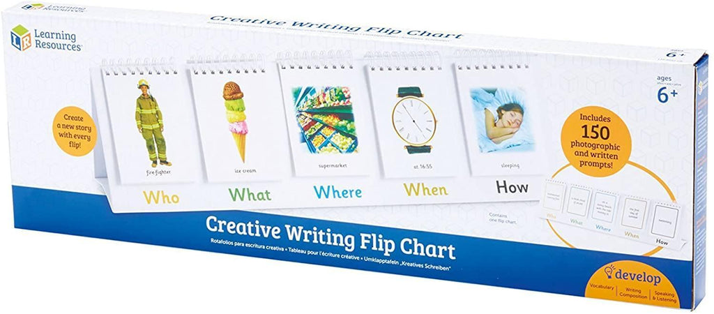Learning Resources Creative Writing Flip Chart - TOYBOX Toy Shop
